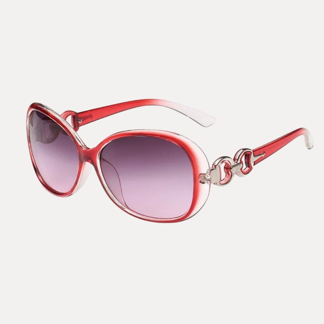 Oversized Sunglasses | UV400 Protection with Elegant Metallic Accents 4