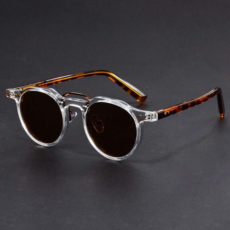 Retro Round Sunglasses | Lightweight Frames with UV 400 Protection 1