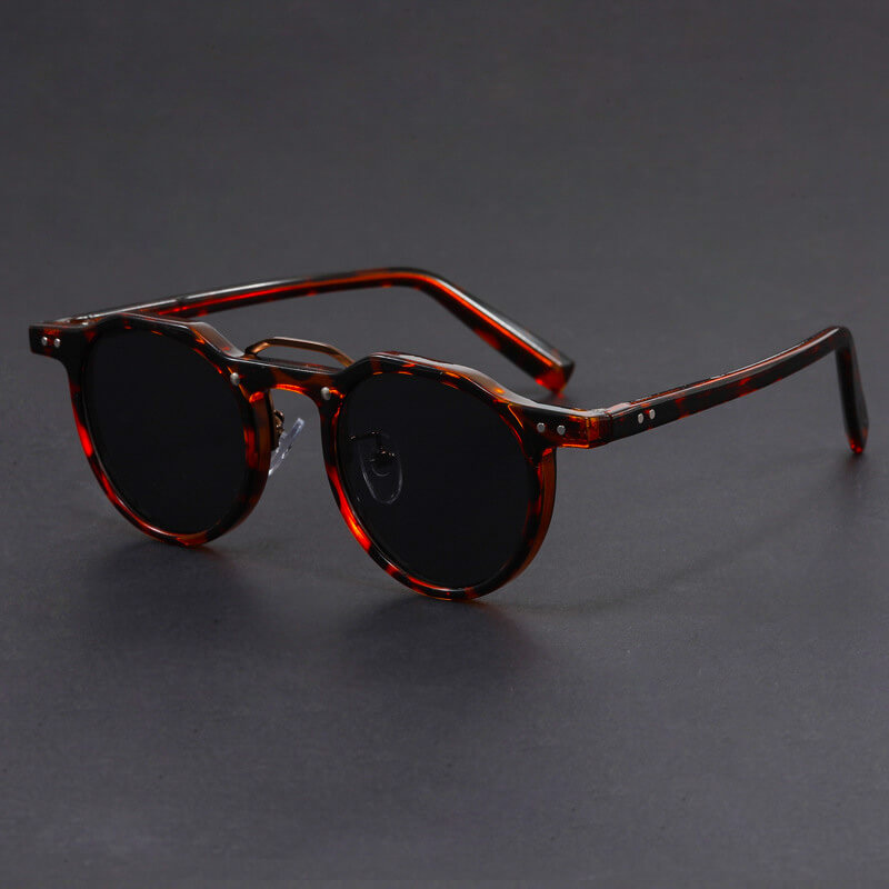 Retro Round Sunglasses | Lightweight Frames with UV 400 Protection 2
