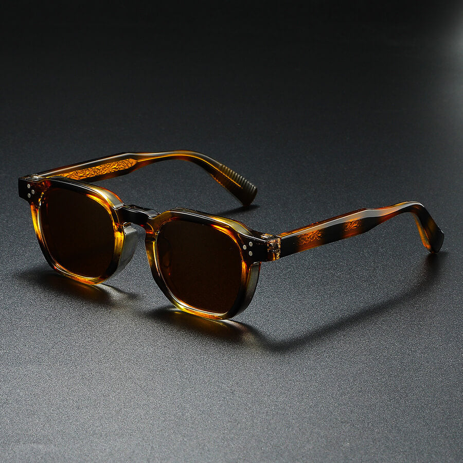 Retro Sunglasses | Polarized UV 400 Lenses with Durable Acetate Frames 2