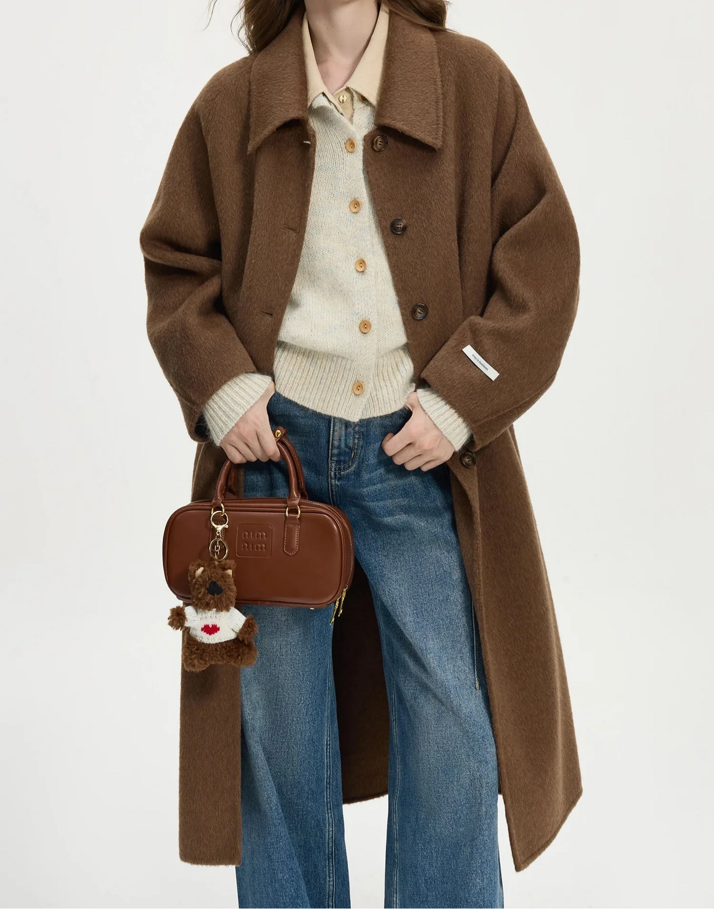 Wool Camel Overcoat