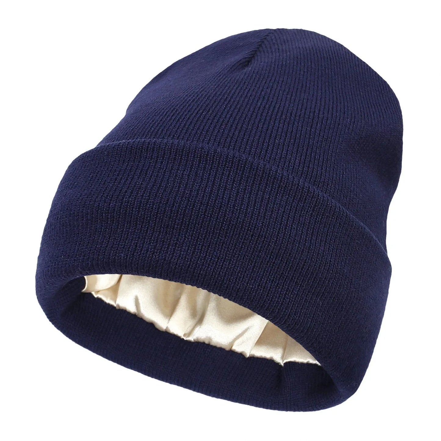 Anti-Frizz Satin Beanie
