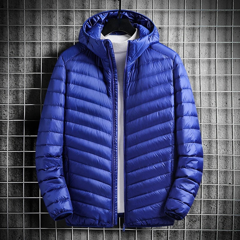 Duck Down-filled Lightweight Jacket