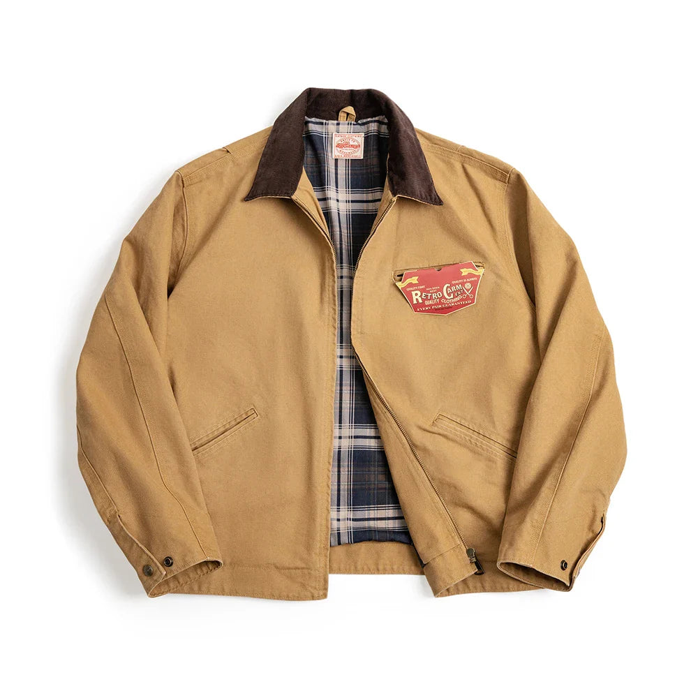 Retro Detroit Hunting Jacket