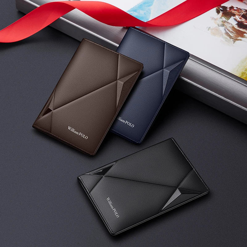 Luxury leather wallet