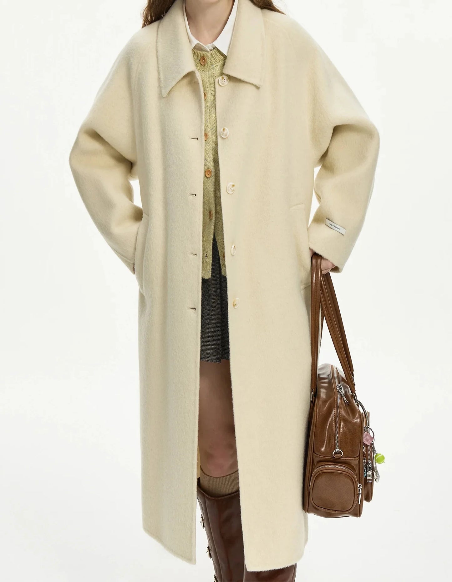 Wool Camel Overcoat