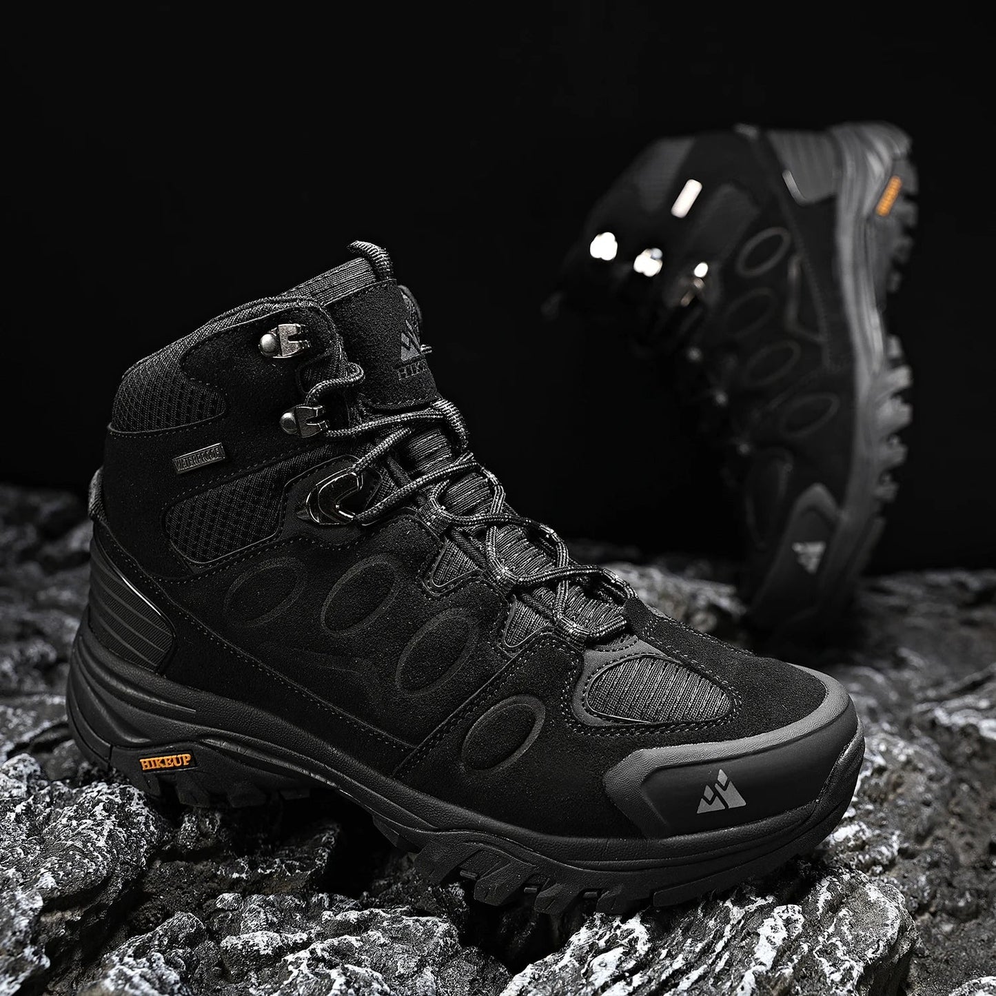 High-Top Hiking Boots