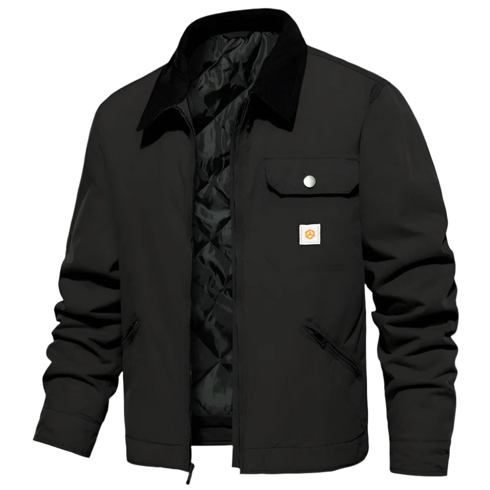 Lined Cargo Work Jacket