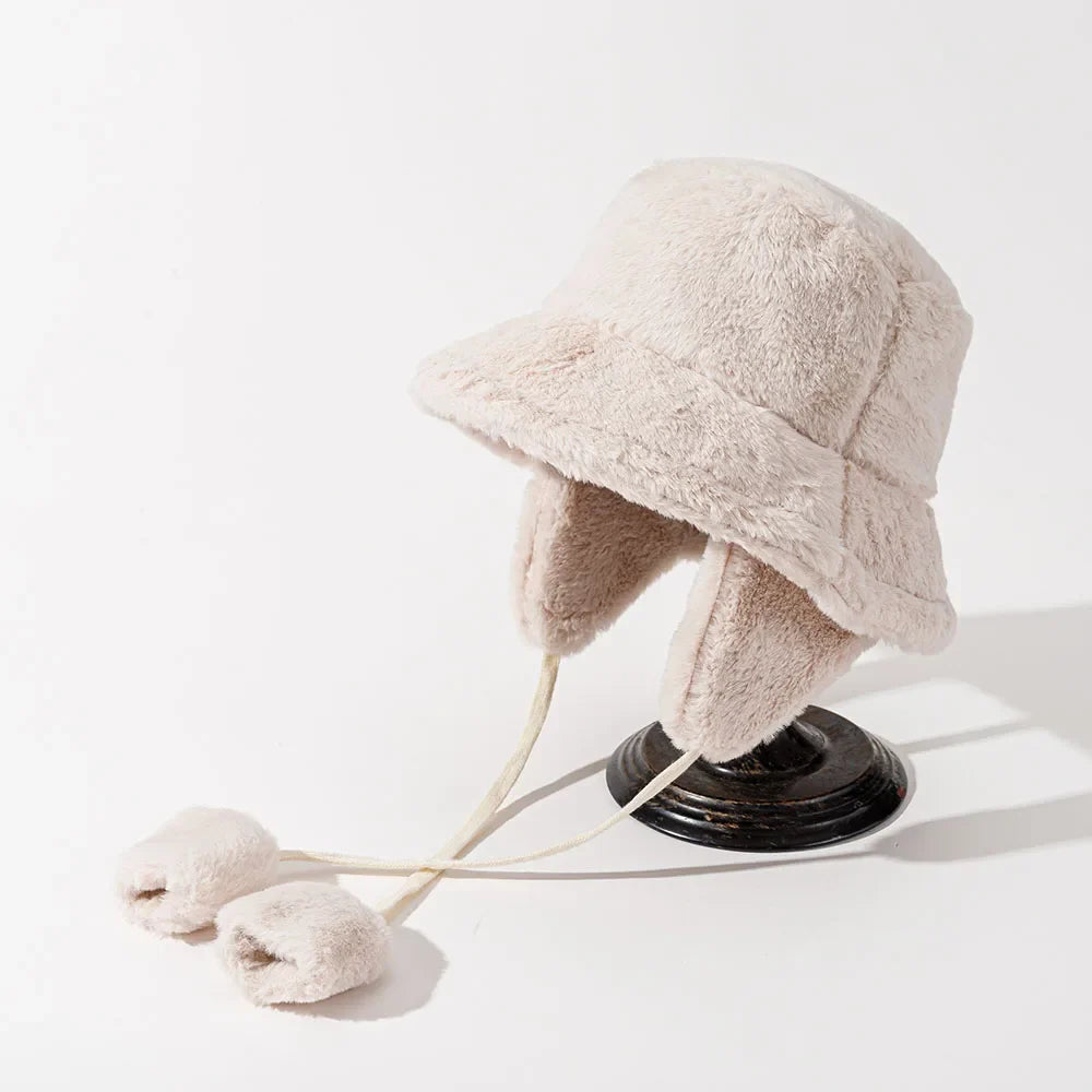 Bomber Plush Bucket Hat