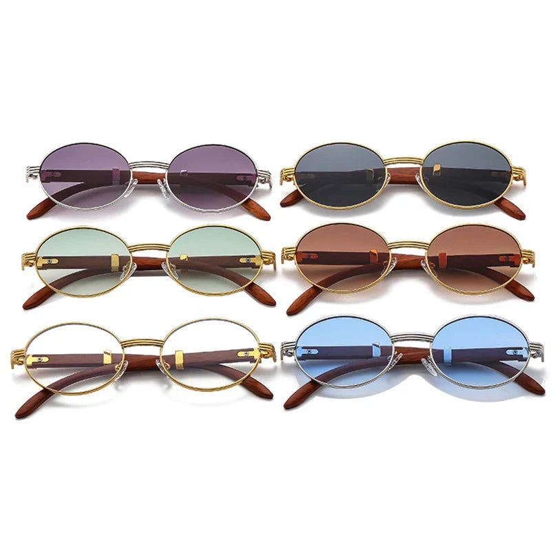 Vintage Sunglasses | UV400 Protection with Durable Metal Frame 2