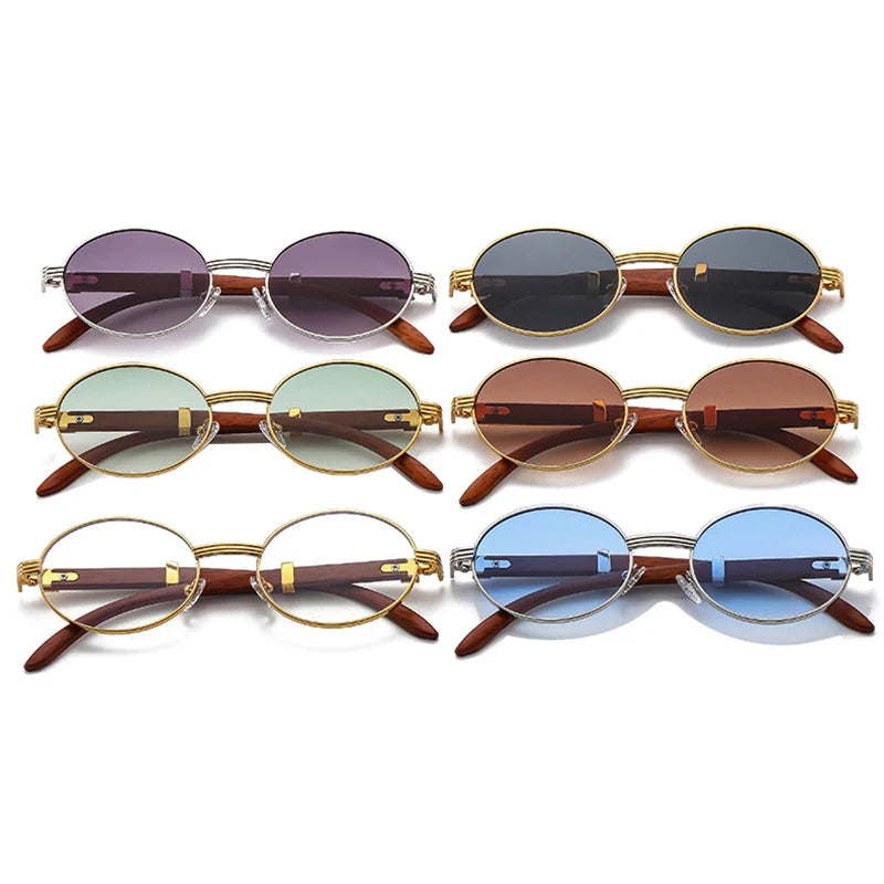 Vintage Sunglasses | Durable Metal Frame with UV400 Protection 2