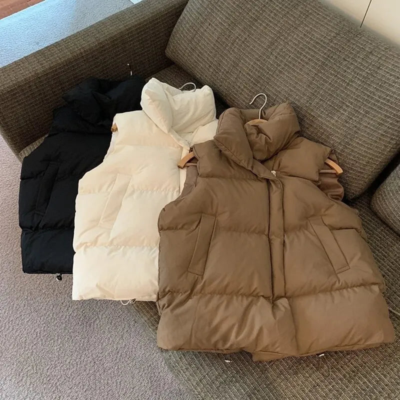 Oversized Thick Puffer Vest