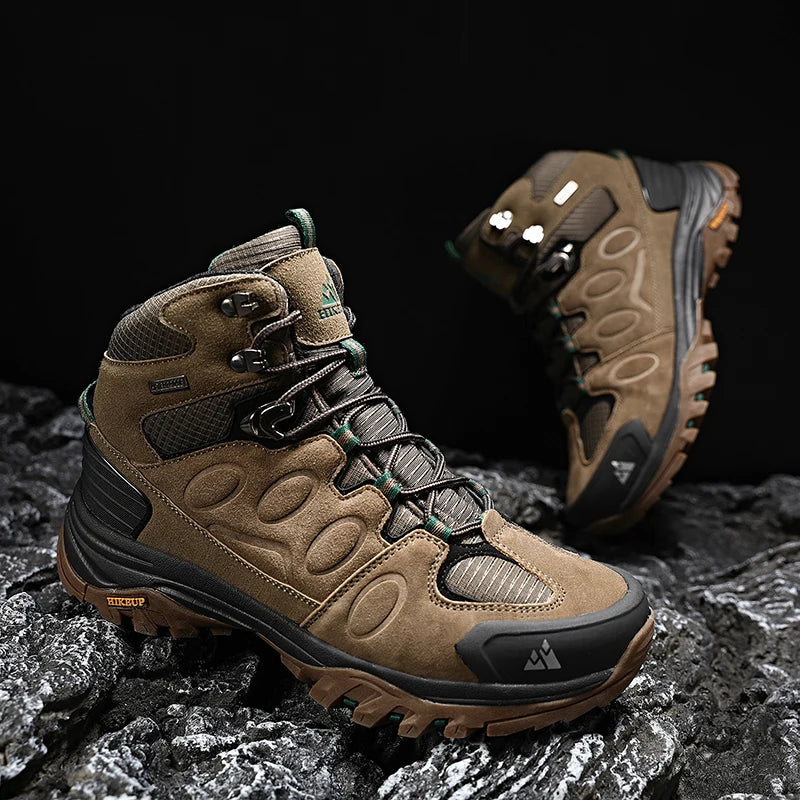 High-Top Hiking Boots