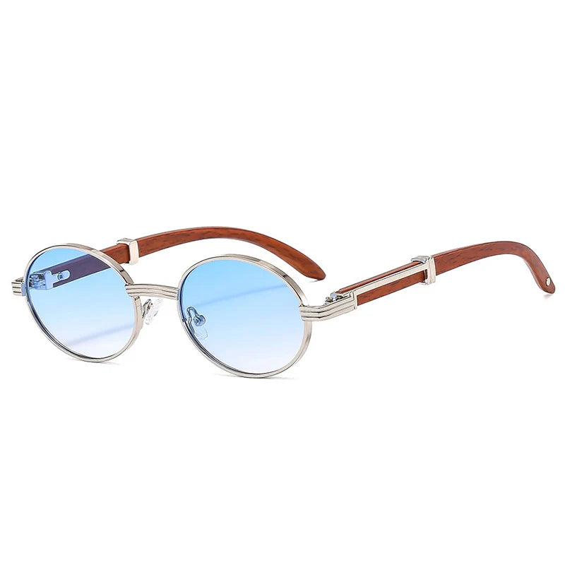 Vintage Sunglasses | Durable Metal Frame with UV400 Protection 7