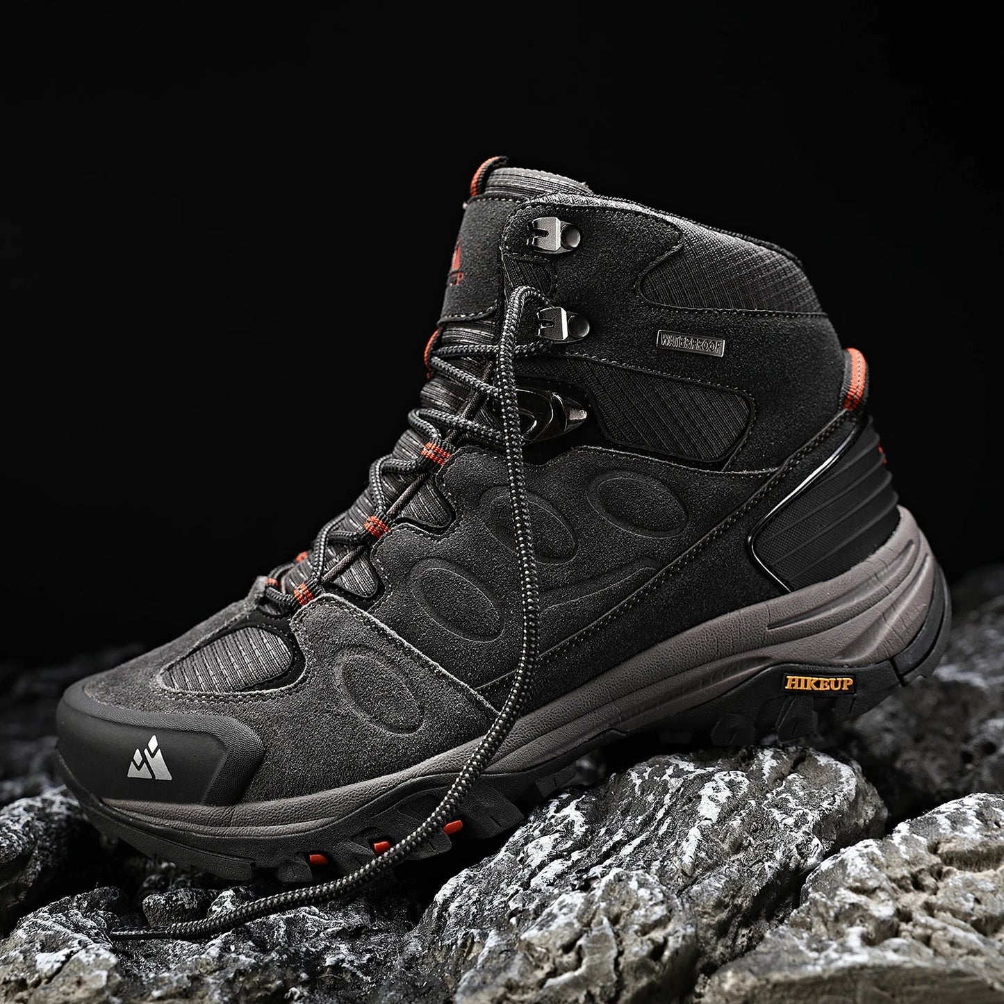 High-Top Hiking Boots