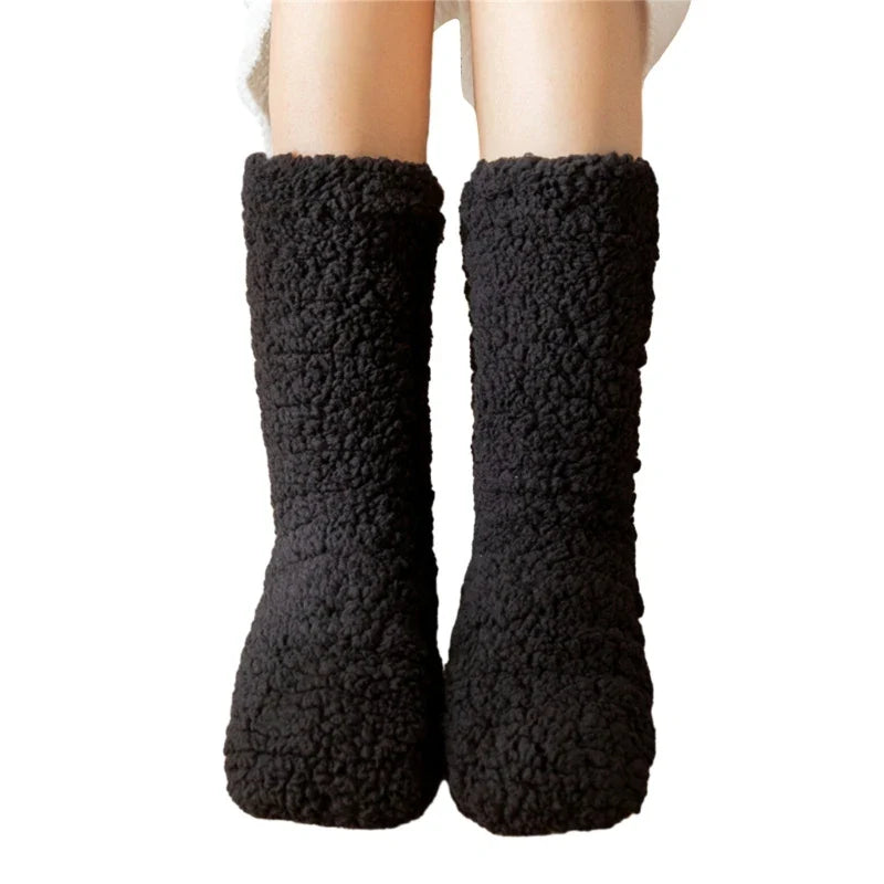 Plush Anti-Slip Winter Socks