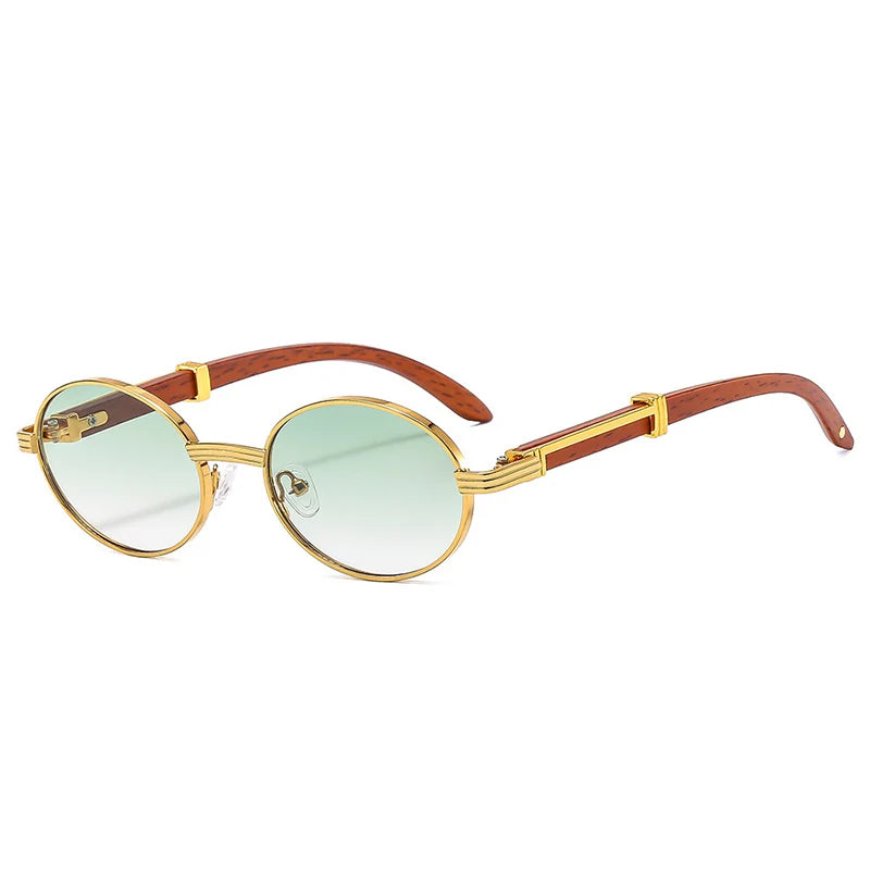 Vintage Sunglasses | UV400 Protection with Durable Metal Frame 7