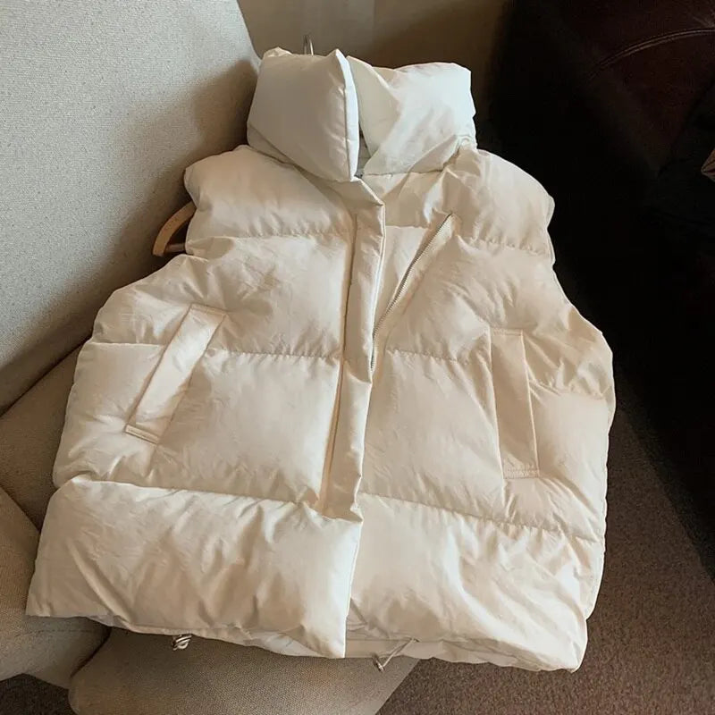 Oversized Thick Puffer Vest