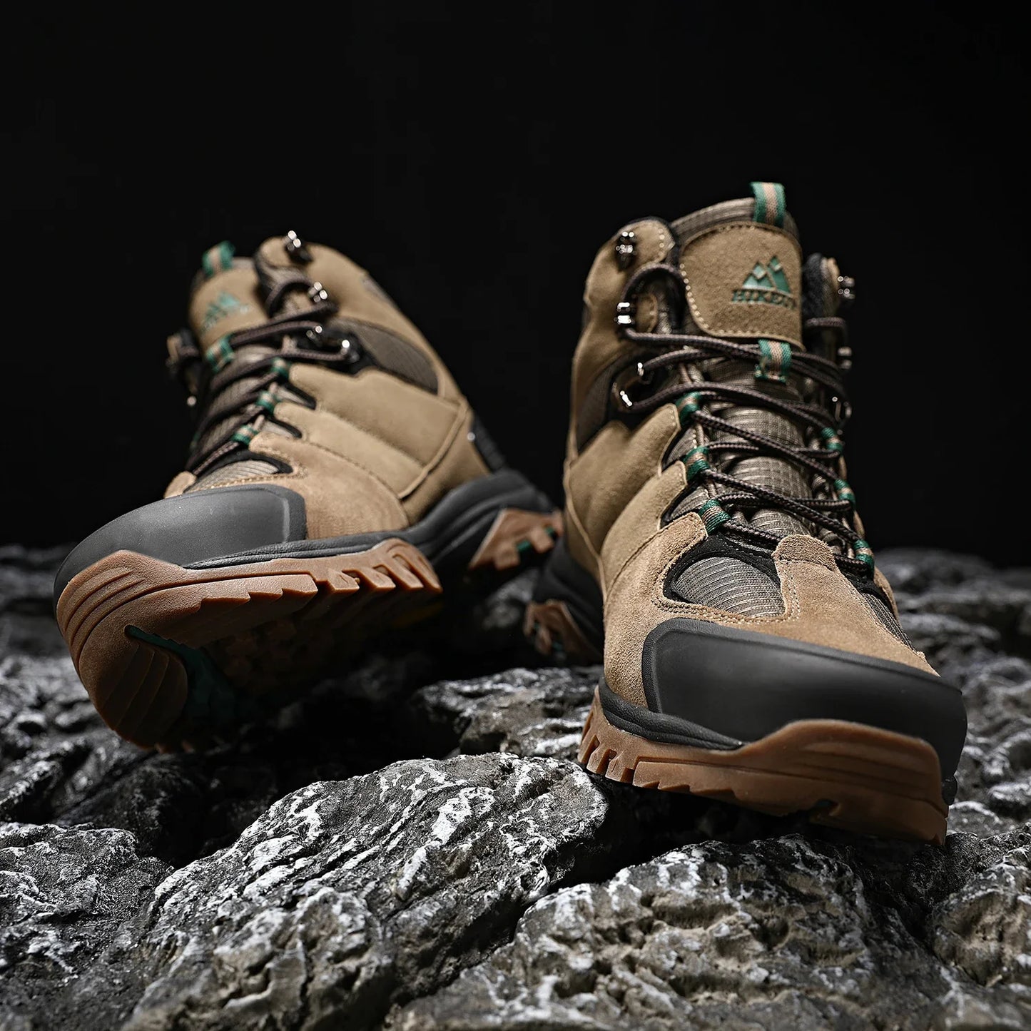 High-Top Hiking Boots