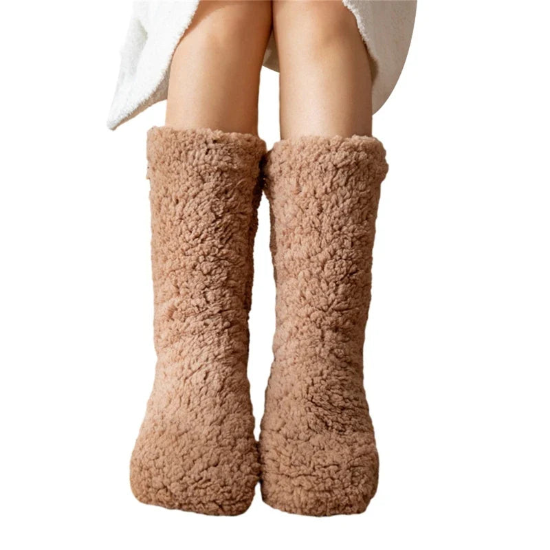 Plush Anti-Slip Winter Socks