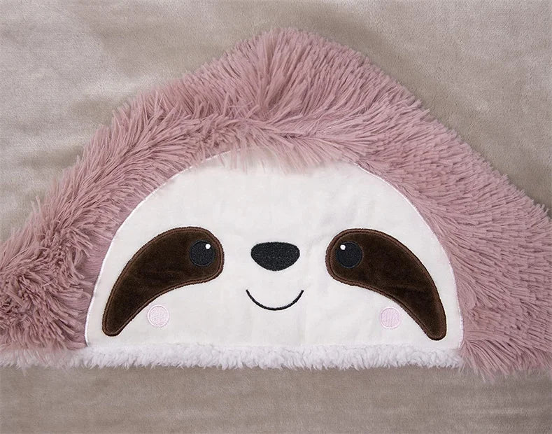 Cozy Wearable Sloth Blanket