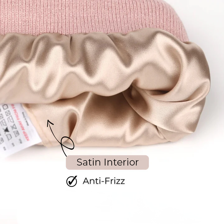 Satin Beanie Anti-Frizz 7