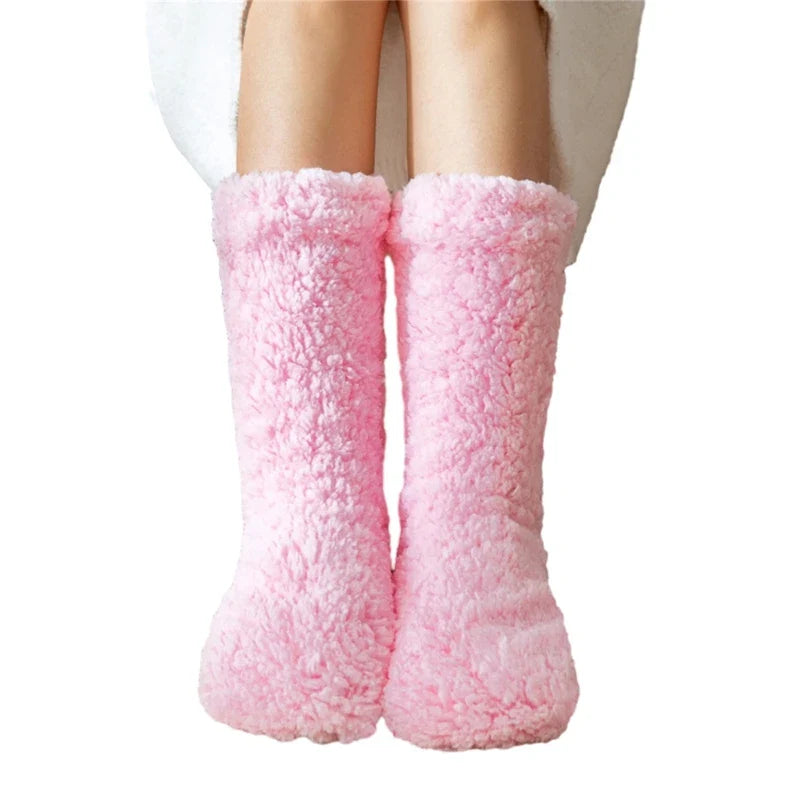 Plush Anti-Slip Winter Socks