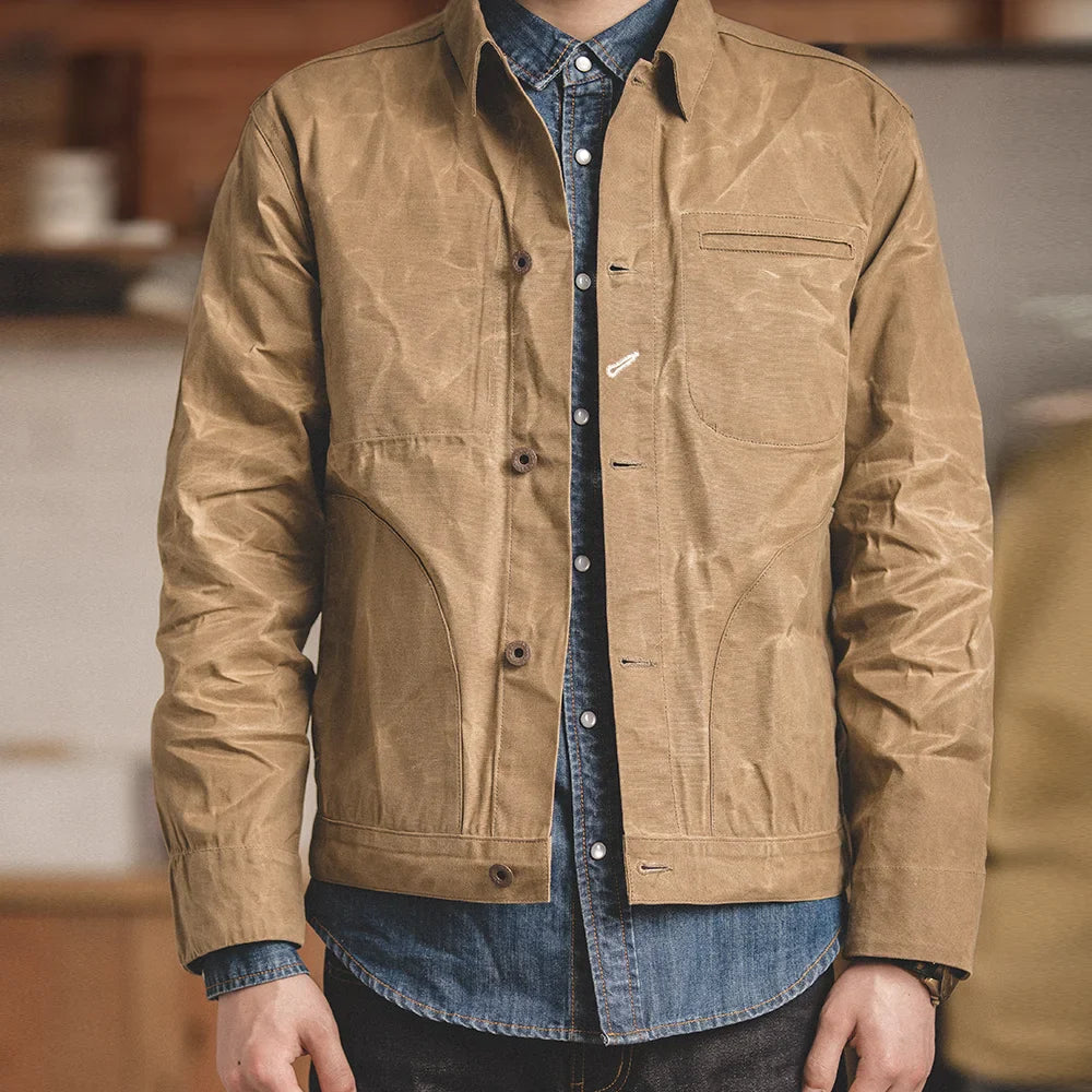 Canvas Wax Oil Jacket