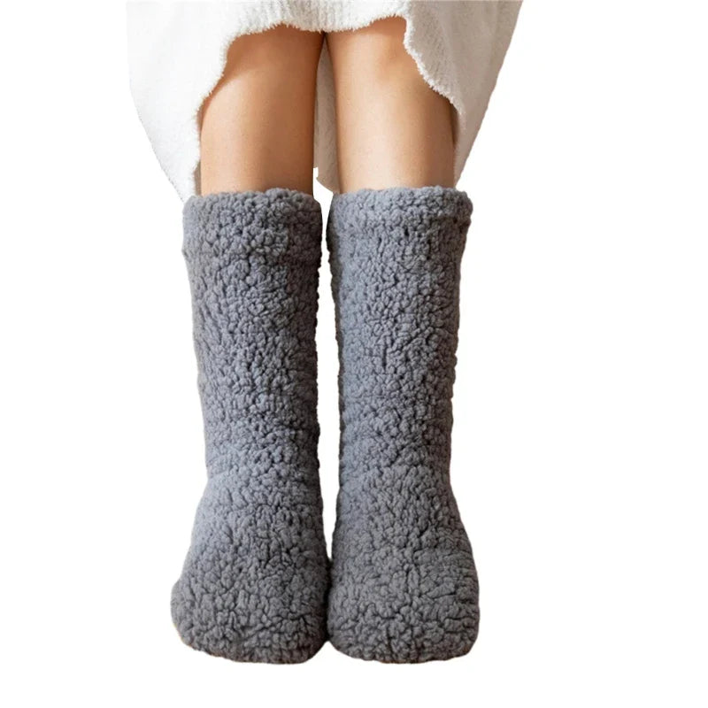 Plush Anti-Slip Winter Socks