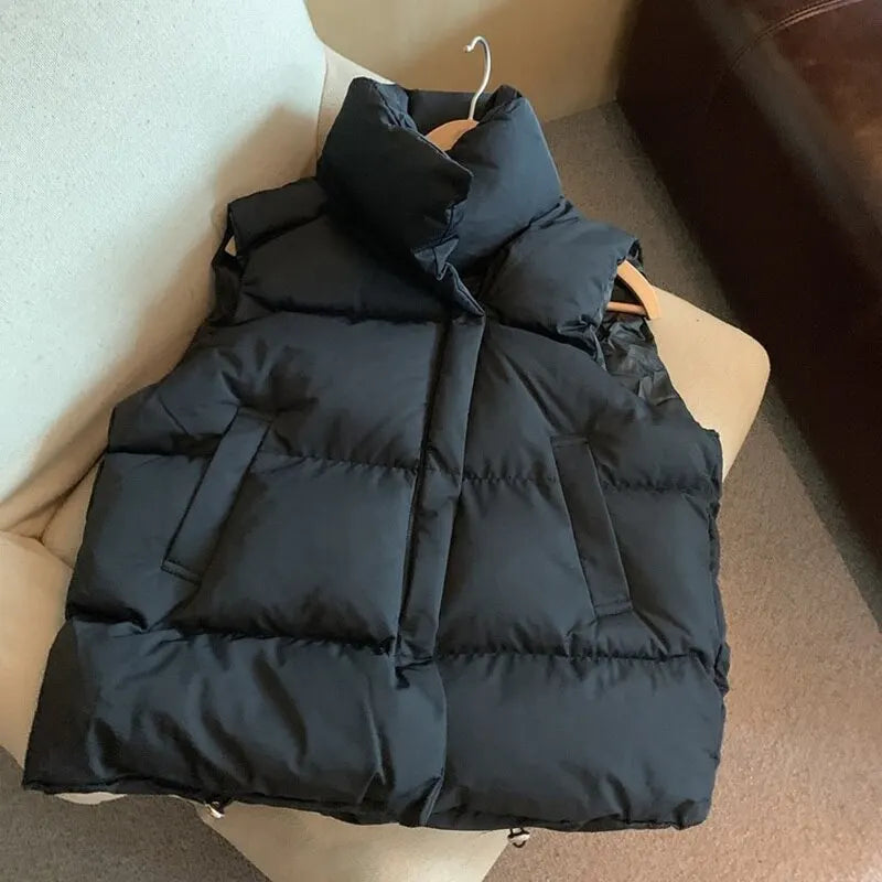 Oversized Thick Puffer Vest