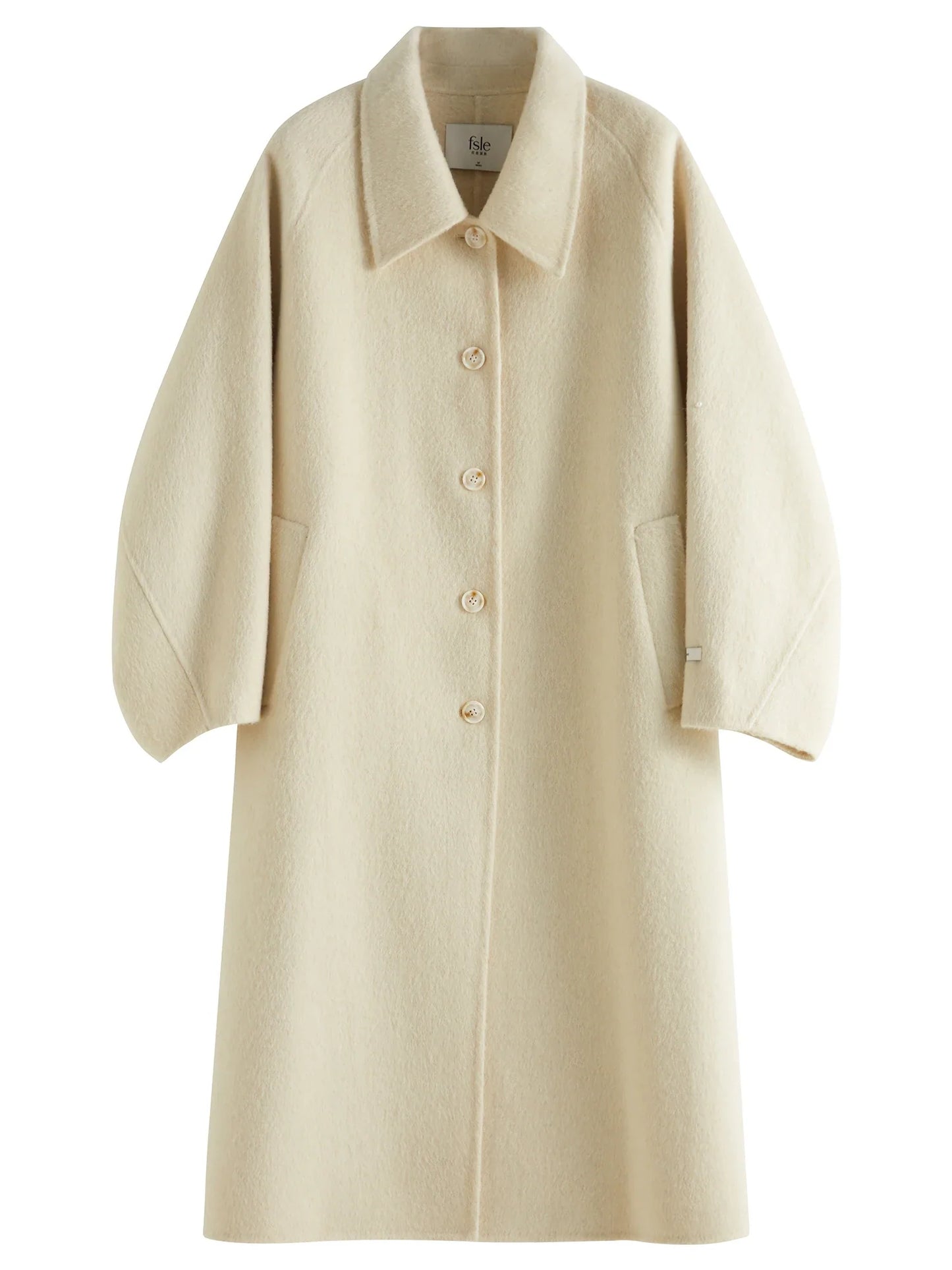 Wool Camel Overcoat