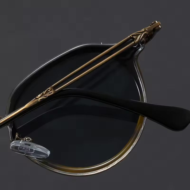 Sleek Metal Sunglasses | Lightweight Design with UV Protection and Anti-Glare Lenses 8