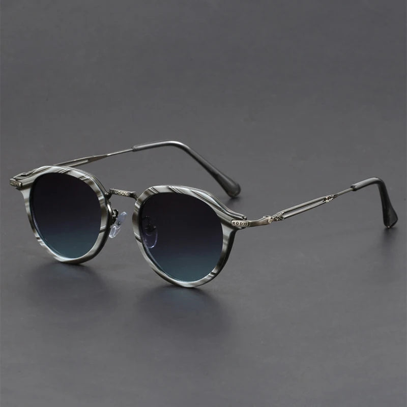 Sleek Metal Sunglasses | Lightweight Design with UV Protection and Anti-Glare Lenses 4