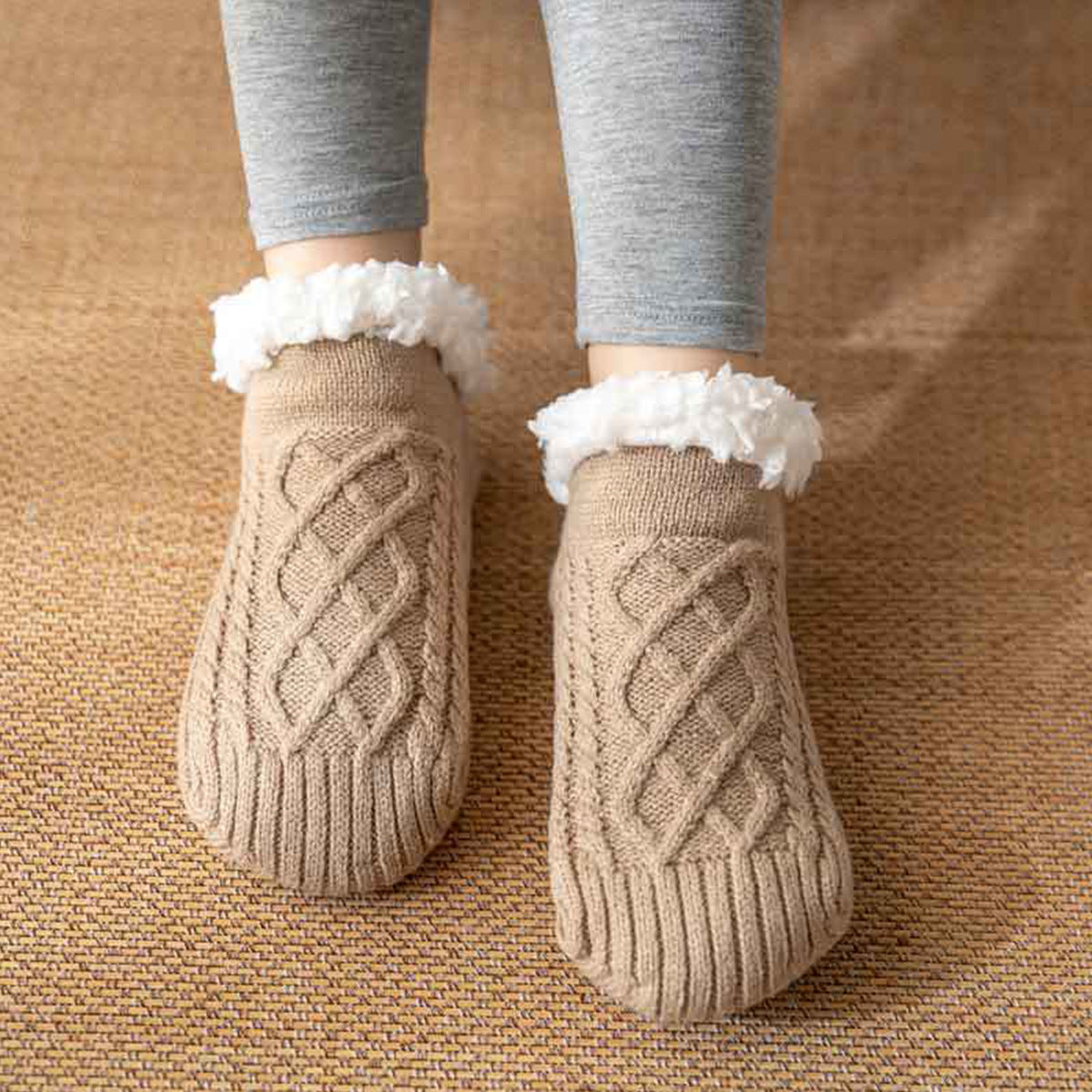 Soft-Pile Anti-slip Fleece Socks 3