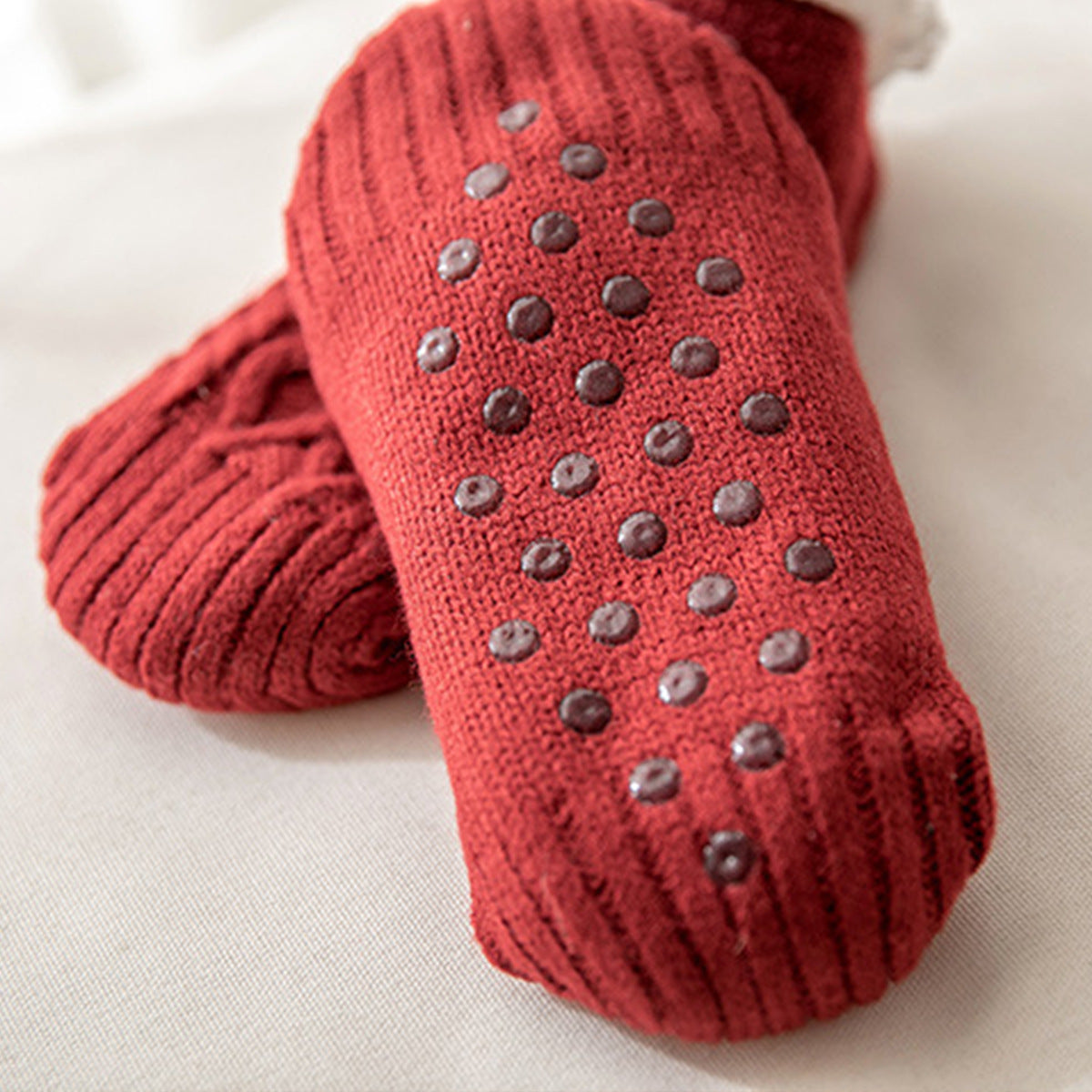 Soft-Pile Anti-slip Fleece Socks 8