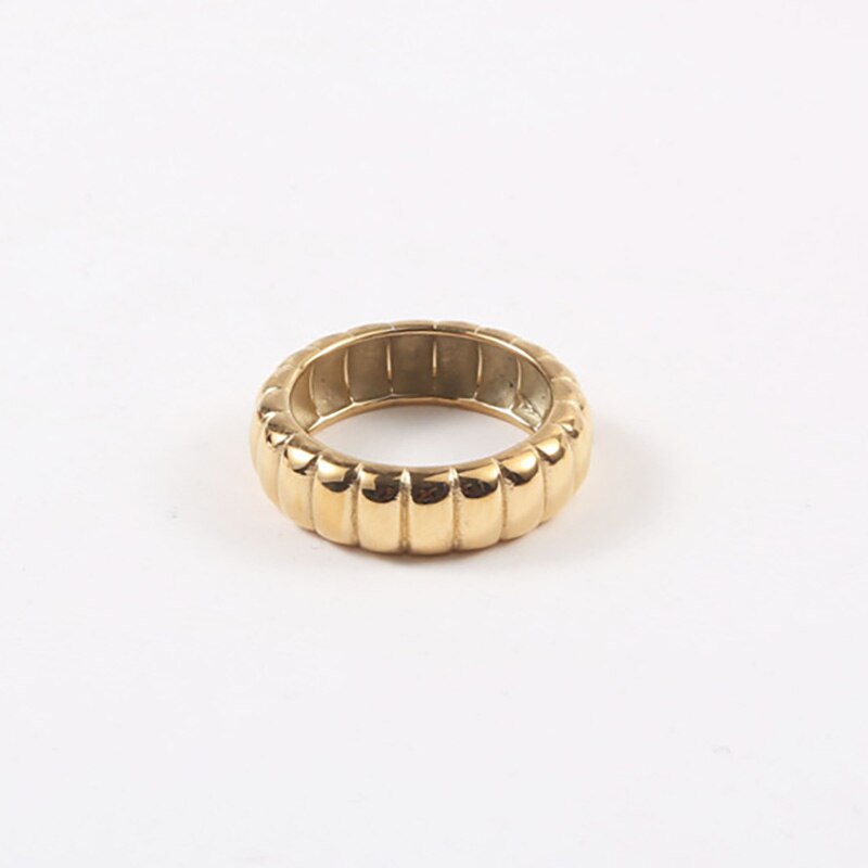 Stackable Ring | 18K Stainless Steel, Tarnish Resistant Design for Women 0