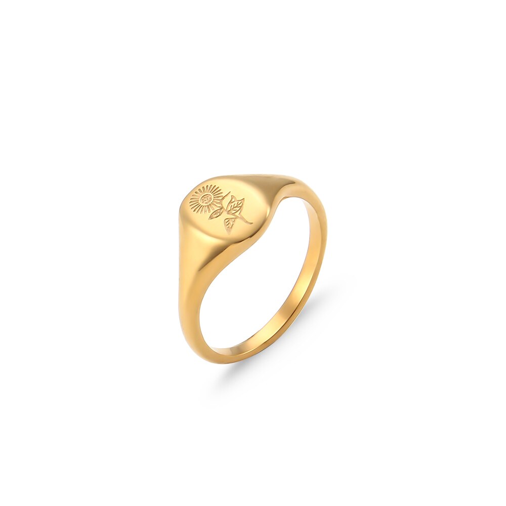 Stackable Rings for Women | 18K Stainless Steel, Tarnish Resistant 7