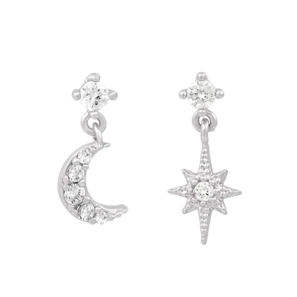 Starlight Earring Set | Hypoallergenic Surgical Stainless Steel Hoops and Studs 10
