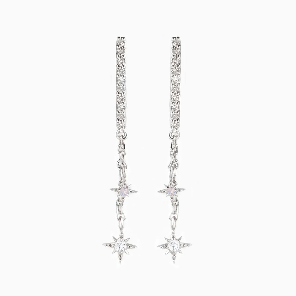 Starlight Earring Set | Hypoallergenic Surgical Stainless Steel Hoops and Studs 9