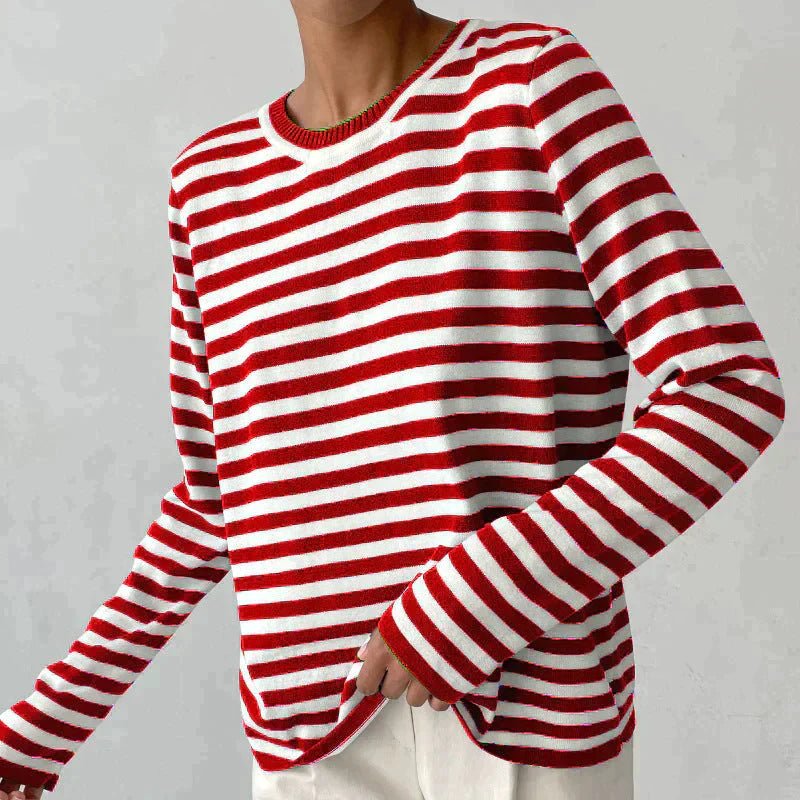 Striped Casual Sweater | Relaxed Fit for Everyday Comfort 11