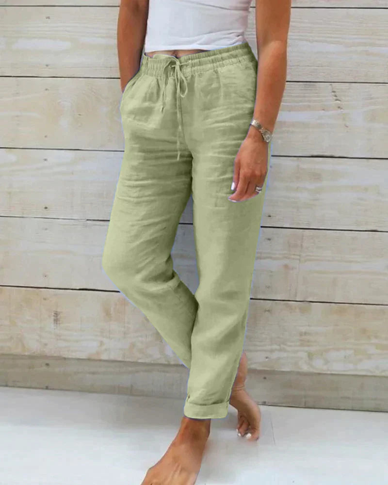 Stylish linen pants 0