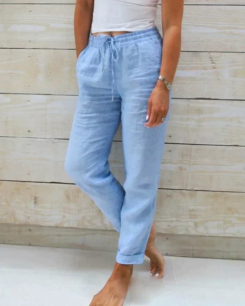Stylish linen pants 1
