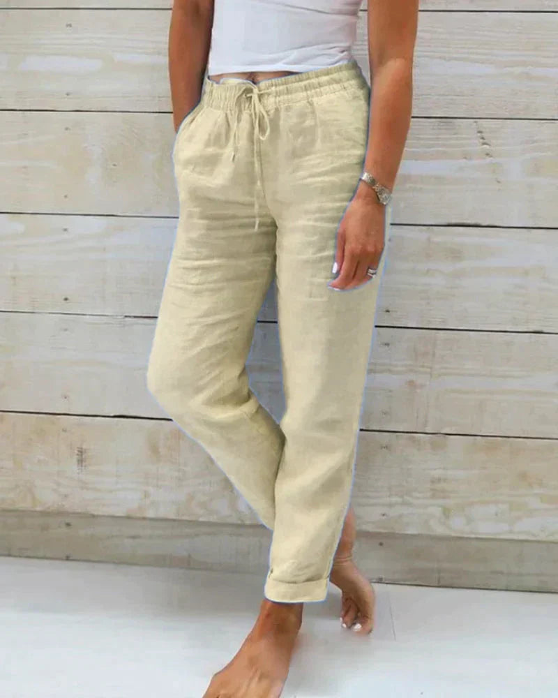 Stylish linen pants 2