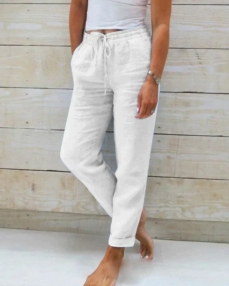 Stylish linen pants 3