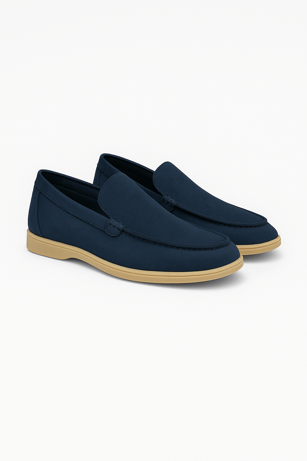 Suede Loafers | Flexible Slip-On Design with Rubber Sole 3