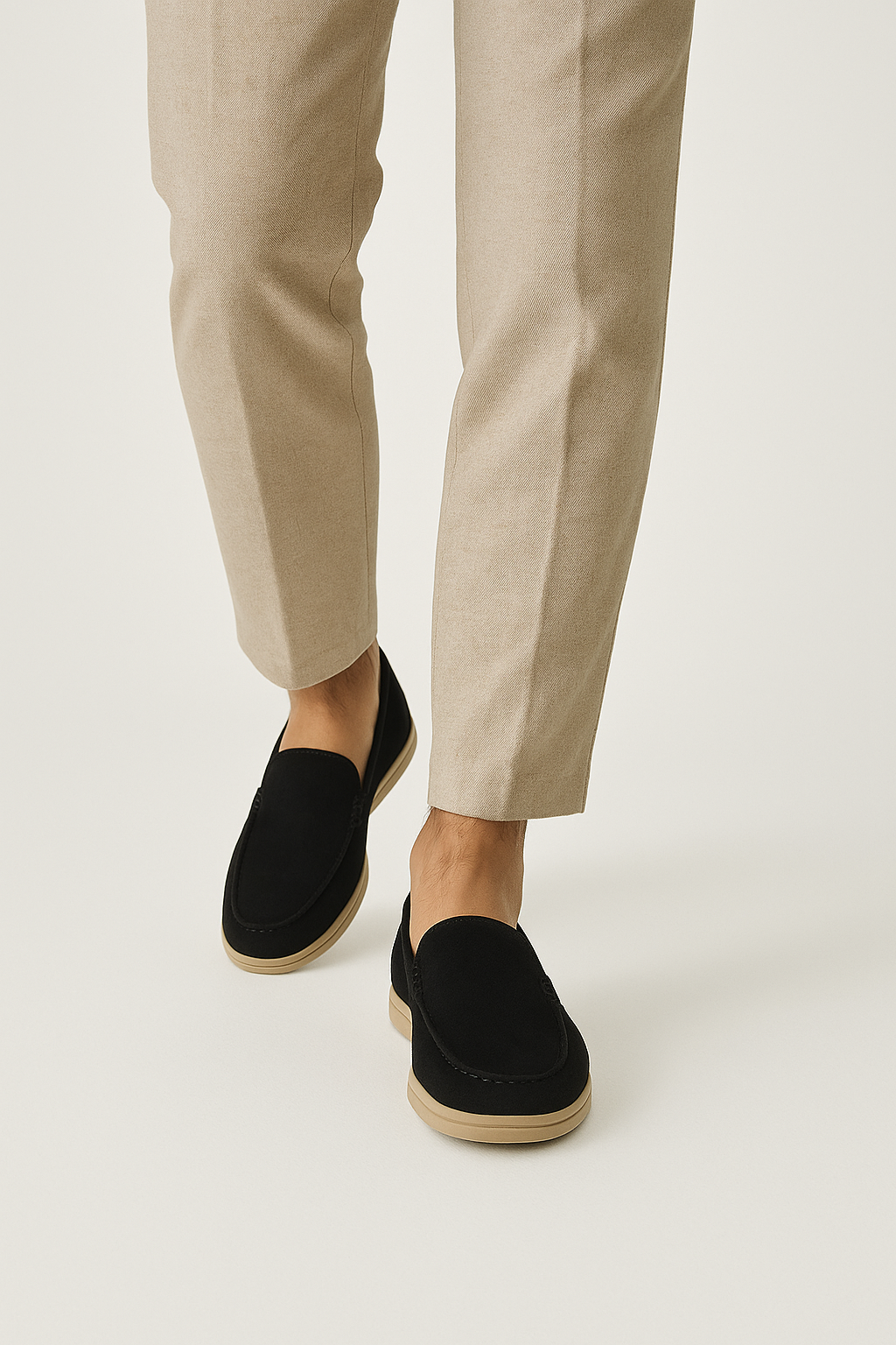 Suede Loafers | Flexible Slip-On Design with Rubber Sole 6