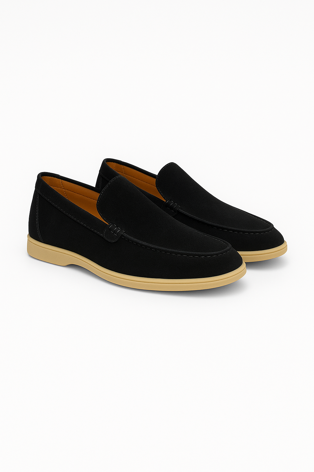 Suede Loafers | Flexible Slip-On Design with Rubber Sole 7