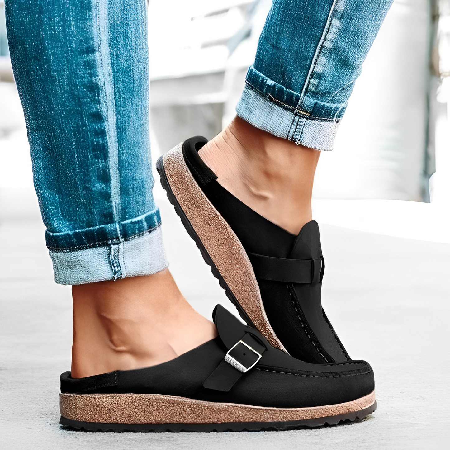 Vegan Leather Clogs 0
