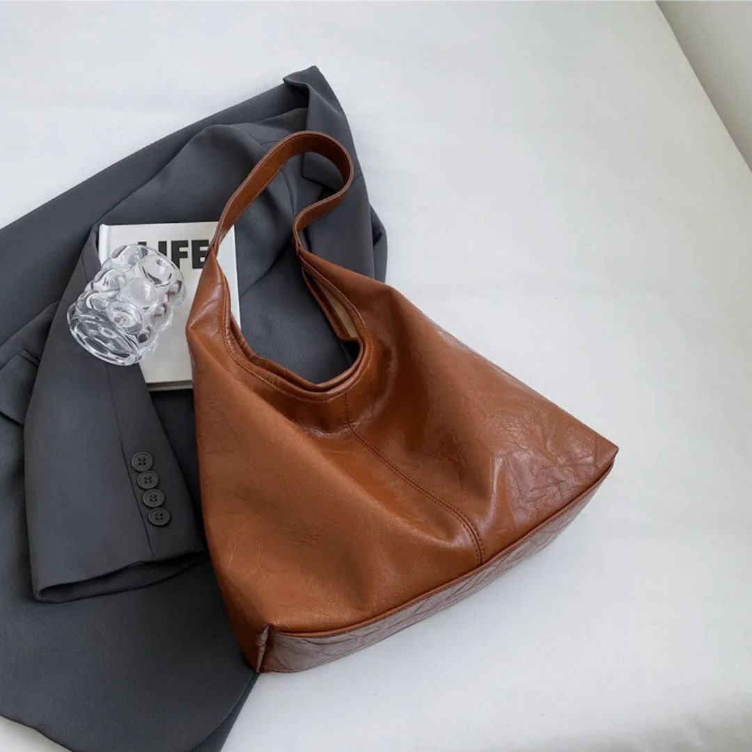 Vegan Leather Everyday Tote Bag 0