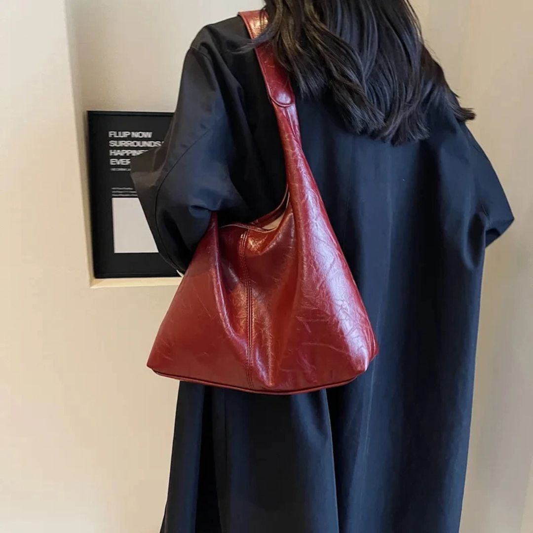 Vegan Leather Everyday Tote Bag 1
